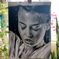 سفارش نقاشی سیاه قلم