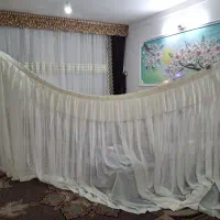 پرده حریر اکلیلی