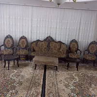 مبلمان استیل نه نفره|مبلمان خانگی و میز عسلی|قم, زنبیل آباد|دیوار