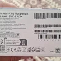 نوت ۱۴ پرو ۲۵۶، ۸ رم مشکی