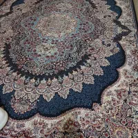 جفت قالی ۱۲متری ۷۰۰شانه تراکم ۲۵۵۰نگین مشهد