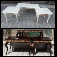 میز آرایش و جلو مبلی|مبلمان خانگی و میز عسلی|نقده, |دیوار