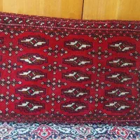 دو جفت پشتی دستبافت یکی سایز بزرگ و یکی سایز کوچک