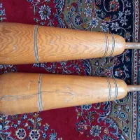 میل باستانی چوب گردو جفت ۱۴