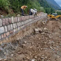 اجرای دیوار سنگی مالون|خدمات پیشه و مهارت|تهران, اقدسیه|دیوار