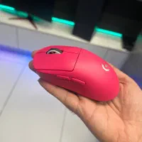 موس سوپرلایت ۲ صورتی ماوس mouse logitech|قطعات و لوازم جانبی رایانه|تهران, ونک|دیوار