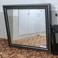 آینه بزرگ .دور ام دی اف|آینه|اهرم, |دیوار