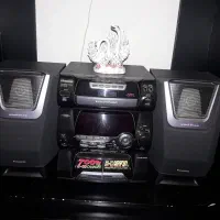 ضبط cd و نوار کاست panasonic