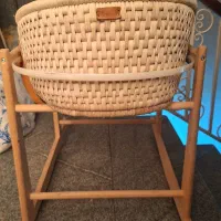 گهواره حصیر بافت|تخت و صندلی بچه|تهران, زعفرانیه|دیوار