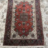 فرش تمام ابریشم زرع نیم