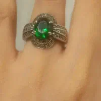 انگشتر نقره زمرد|بدلیجات|مشهد, یوسفیه (شهرک غرب)|دیوار