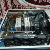 کیس کامپیوتر گیمینگ i7 5820K RAM 32G GTX 980