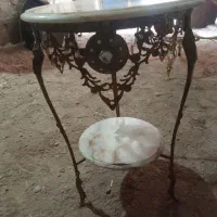 میز تلفن برنز