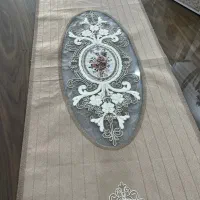 ست رومیزی و رانر چهار تکه نو