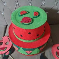 ماکت کیک یلدایی|مجسمه، تندیس، ماکت|سبزوار, چهارراه فرودگاه|دیوار