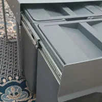 سطل زباله توکار کابینتی مدل پلاتین ۴۰ لیتری|لوازم نظافت|کرج, برغان|دیوار