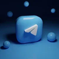 تلگرام پرمیوم تیک آبی