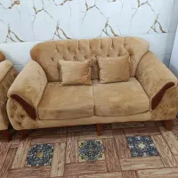 مبل ۷ نفره در حد نو|مبلمان خانگی و میز عسلی|آغاجاری, |دیوار