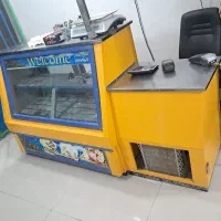 یخچال خوابیده ویترین