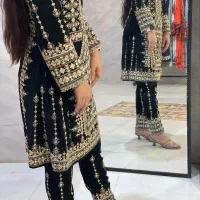 خیاطی دوخت انواع لباس بلوچی هندی چادر