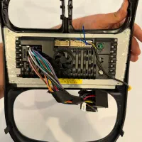 مانیتور فابریک ۲۰۶ کارپلی دار به همراه دوربین|قطعات یدکی و لوازم جانبی|اصفهان, آبشار|دیوار