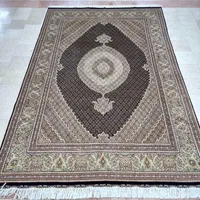 فرش دستباف/جفت ۹ متری/ تبریز ۵۰رج / ماهی افسری