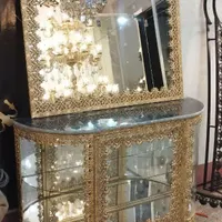 آیینه و کنسول برنز و طرح برنز|آینه|یزد, |دیوار
