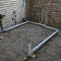 لوله بازکنی لوله کشی آب پلیکا فاضلاب نصب شیرالات