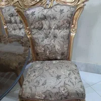 مبل سلطنتی ۷ نفره + مبل میز ناهارخوری ۸ نفره|مبلمان خانگی و میز عسلی|داران, |دیوار