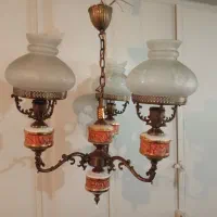 لوستر برنزی قدیمی