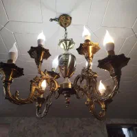 لوستر برنز 4شاخه 8نور