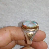 انگشتر نقره درشت و قدیمی|جواهرات|سمنان, |دیوار