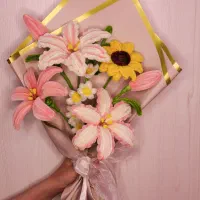 گل ماندگار و زیبای  پیپاکن