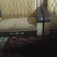 مبل راحتی دسته چرم فروش فوری