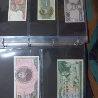 آلبوم اسکناس نفیس به علاوه ۱۲۲ عدد اسکناس|کلکسیون سکه، تمبر، اسکناس|تهران, قیطریه|دیوار