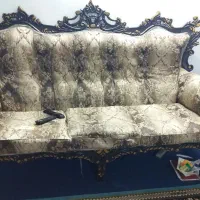 یگ دست مبلمان ۷نفره سالم|مبلمان خانگی و میز عسلی|تهران, زیبادشت|دیوار