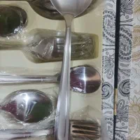 سرویس قاشق چنگال ۶نفره|ظروف سرو و پذیرایی|هشتگرد, شهرک بعثت|دیوار