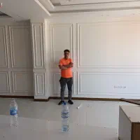 گچبری پیش ساخته دستی وپیش ساخته قابندی دیوار کلیه
