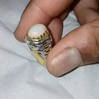 انگشتر نقره اوپال