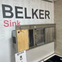 سینک استیل باکسی دست ساز شرکتی بلکر