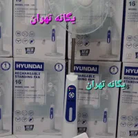 پنکه ایستاده شارژی موتور سنگین باتری بزرگ هیوندای