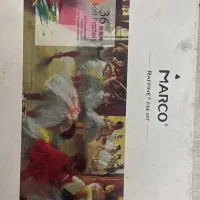 پاستل گچی مارکو و مداد رنگی اریا ارتیست