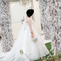 لباس عروس شیک و طراحی شده|لباس|لامرد, |دیوار