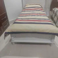تخت دخترانه و تشک|تخت و سرویس خواب|خرمشهر, |دیوار