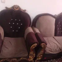 مبل هفت نفره|مبلمان خانگی و میز عسلی|پایین هولار, |دیوار