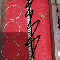 النگو نوزادی و گوشواره میخی|جواهرات|بروجرد, |دیوار