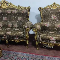 مبل سلطنتی 9نفره|مبلمان خانگی و میز عسلی|سنگر, |دیوار