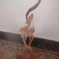 مجسمه چوبی دست ساز خودم