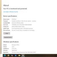 سیستم ویندوز 10