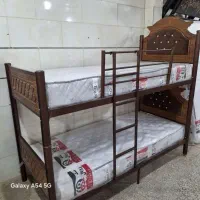 تخت/خواب دوطبقه خورشیدی|تخت و سرویس خواب|قم, شاه ابراهیم|دیوار